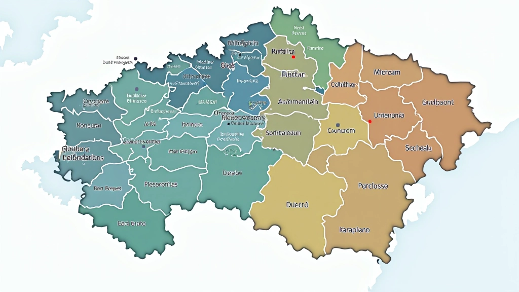 Mapa České republiky s vyznačením klíčových průmyslových zón a sídel dodavatelů