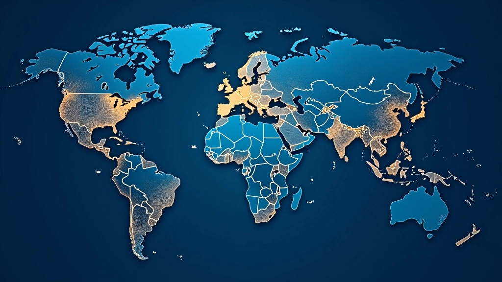 Mapa světa s barevnými čarami znázorňujícími exportní trasy automobilů z České republiky